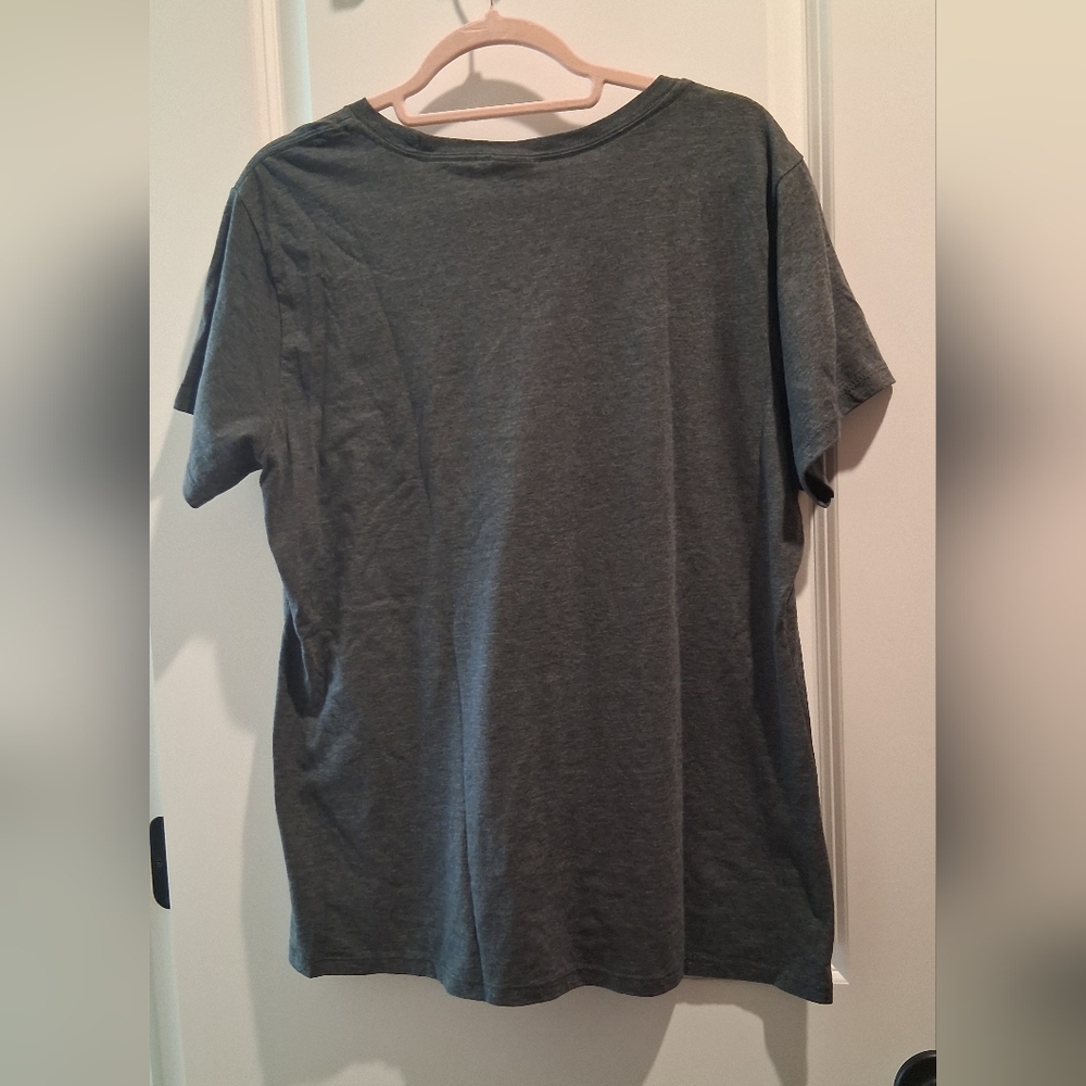 Port and Company Gray Thanksgiving 'Ain't No Lie Baby Pie, Pie, Pie' Graphic Tee - Picture 4 of 4